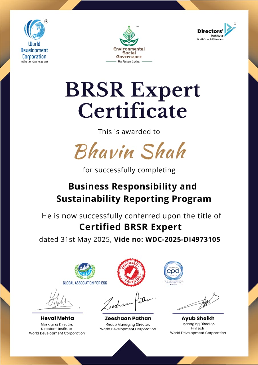 BRSR Expert Certificate
